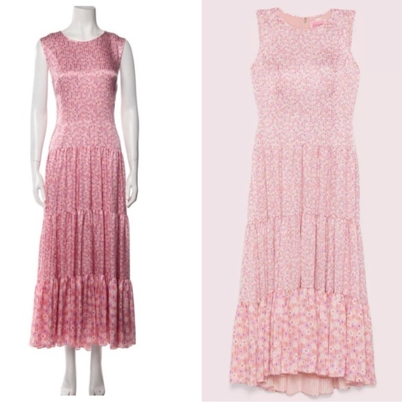 NWT Kate Spade New York Poppy Field Tiered Cottagecore Maxi Long Dress size 10 - Picture 1 of 12